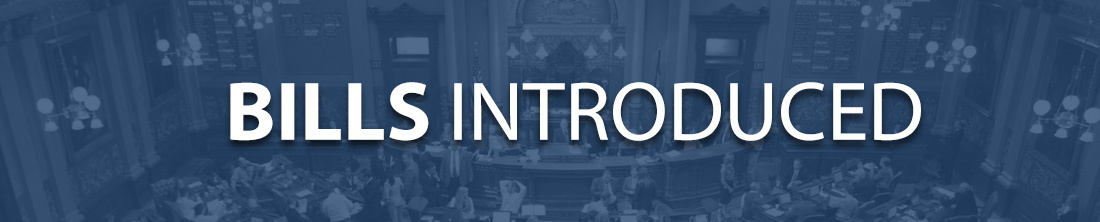 BILLS INTRODUCED