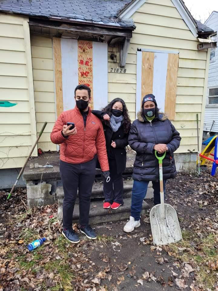 Rep. Stephanie A. Young and her staff partnered with the Detroit Blight Buster for a Day of Service on Martian Luther King, Jr. Day, January 18, 2021. Volunteers took down three burned-out homes and cleared the debris in the Old Redford neighborhood of Northwest Detroit.