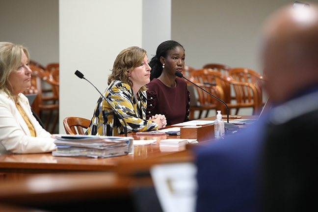 State Rep. Julie Rogers (D-Kalamazoo) testified on House Bill 4854 in the House Judiciary Committee on September 14, 2021.