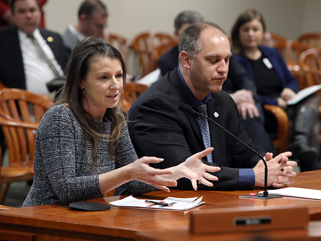State Rep. Samantha Steckloff (D-Farmington Hills) testified on HB 5361 in the House Tax Policy Committee on January 26, 2022.