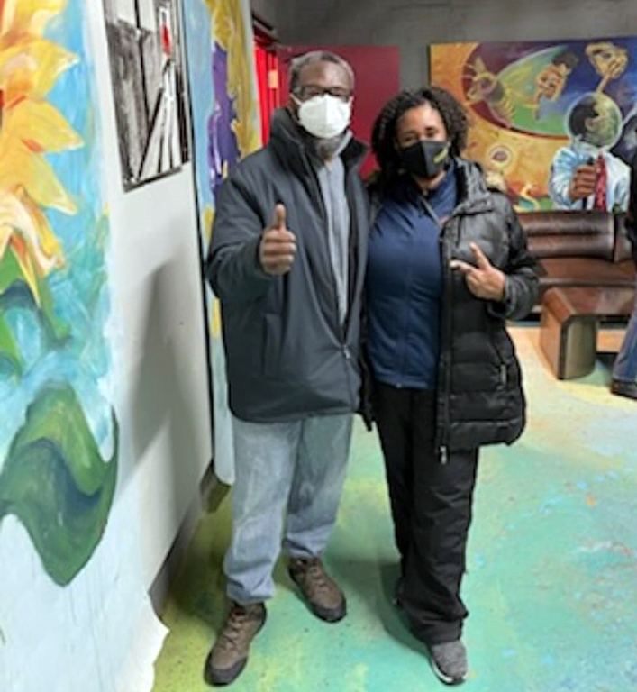 Team Young marked Martin Luther King Day by teaming up with the Detroit Blight Busters for a day of service to improve the community, on January 17, 2022.