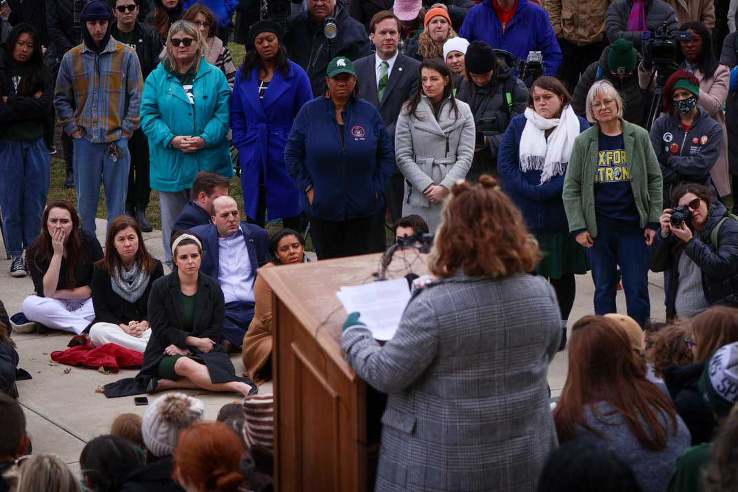 On Feb. 16, 2023, I was proud to stand with the students, parents and concerned community members rallying to put a stop to gun violence.