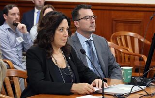 State Rep. Angela Witwer (Delta Township) testified on House Bill 5893, which would amend the Weights and Measures Act, in the House Agriculture Committee on March 16, 2022.