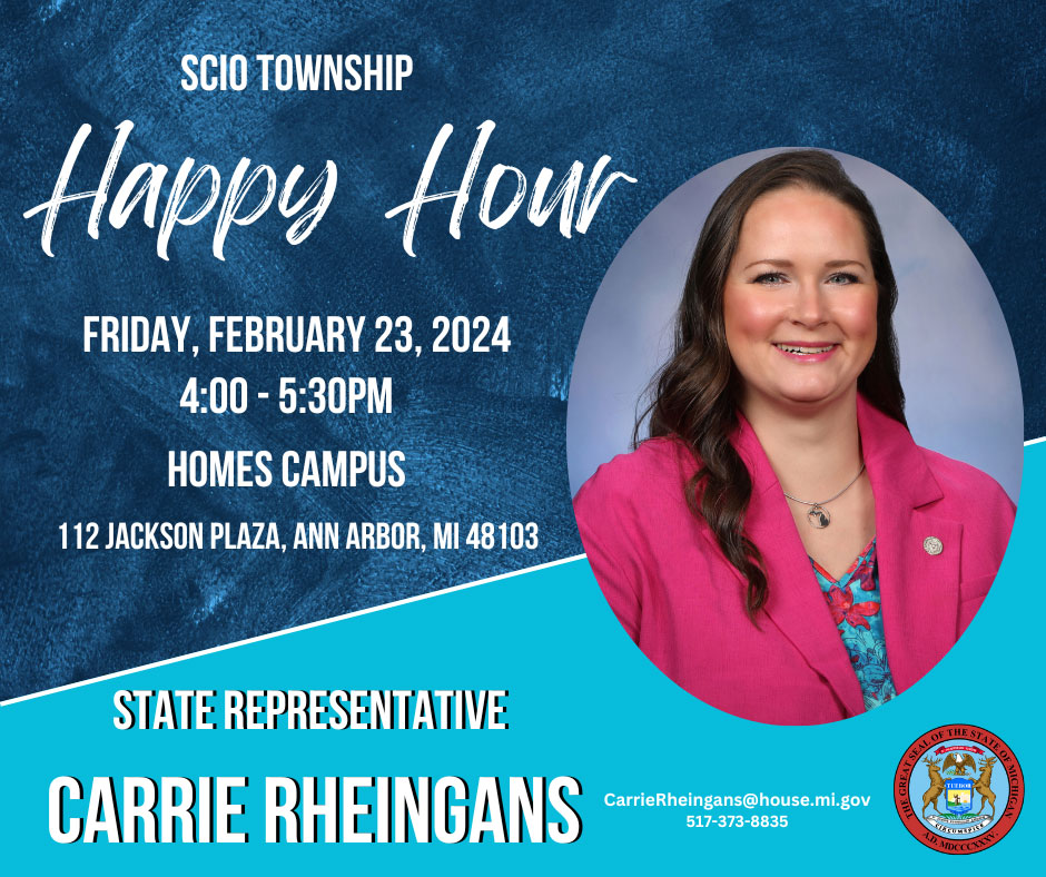 Rep. Rheingans' Feb. Constituent Happy Hour