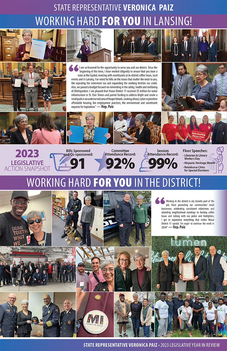 Rep. Paiz's End of the Year Newsletter