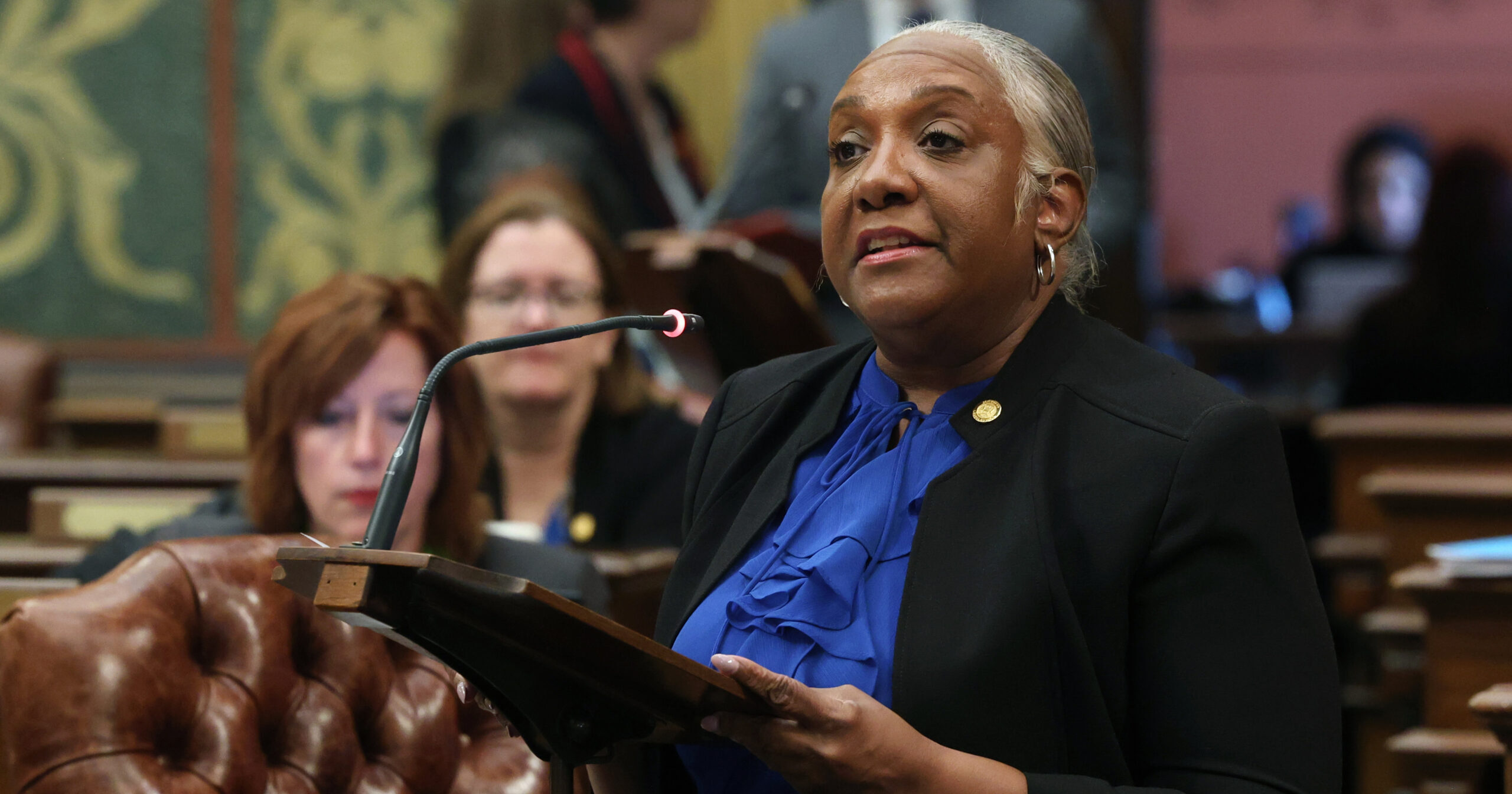 Rep. Scott speaking on house floor.