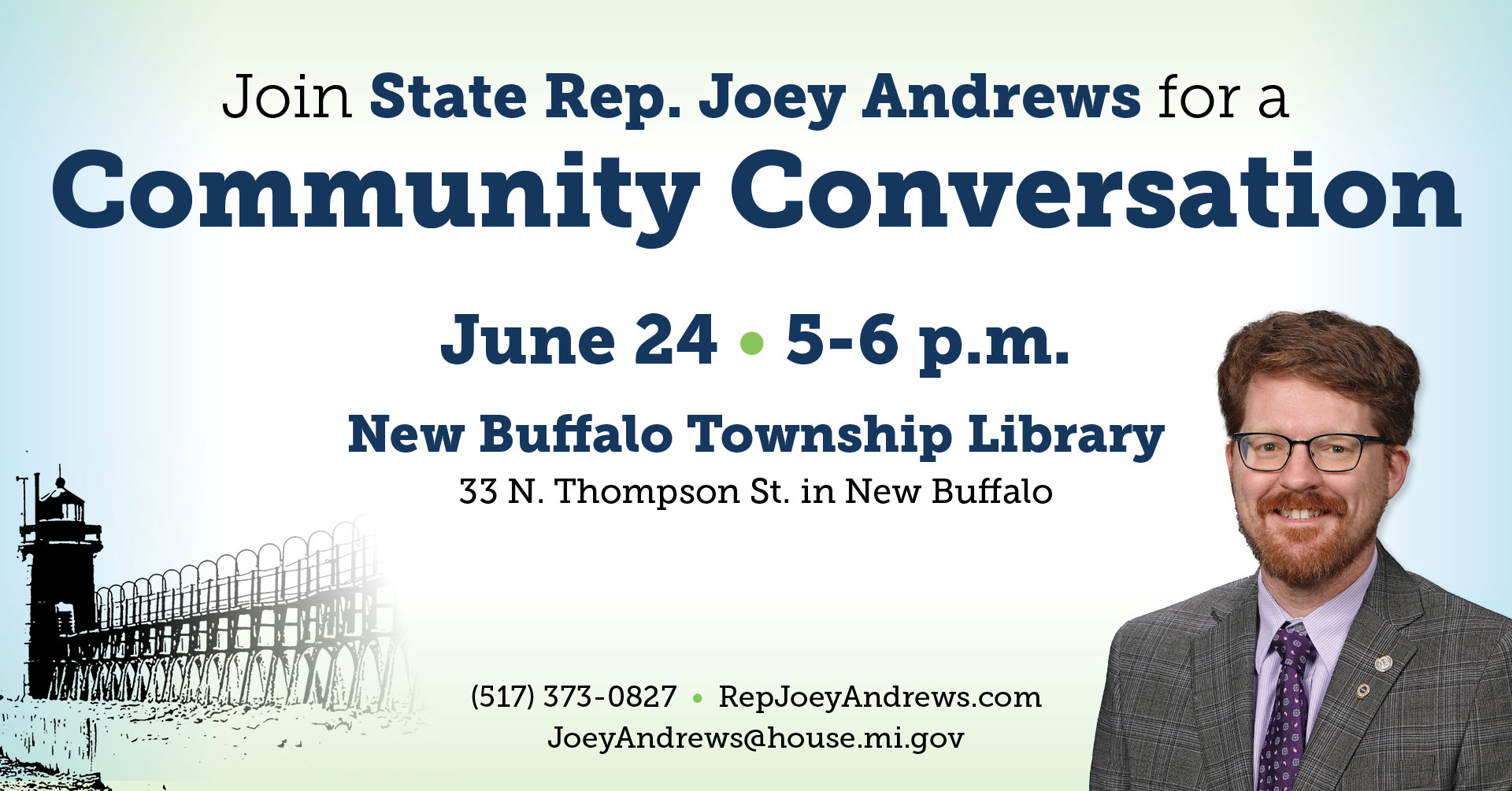 Rep. Andrews' New Buffalo Community Conversation
