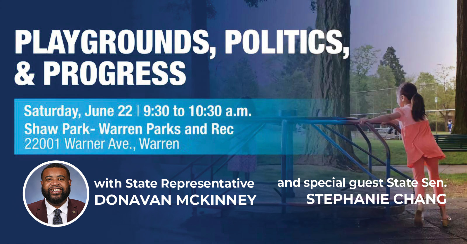 graphic for Rep. McKinney coffee hour
