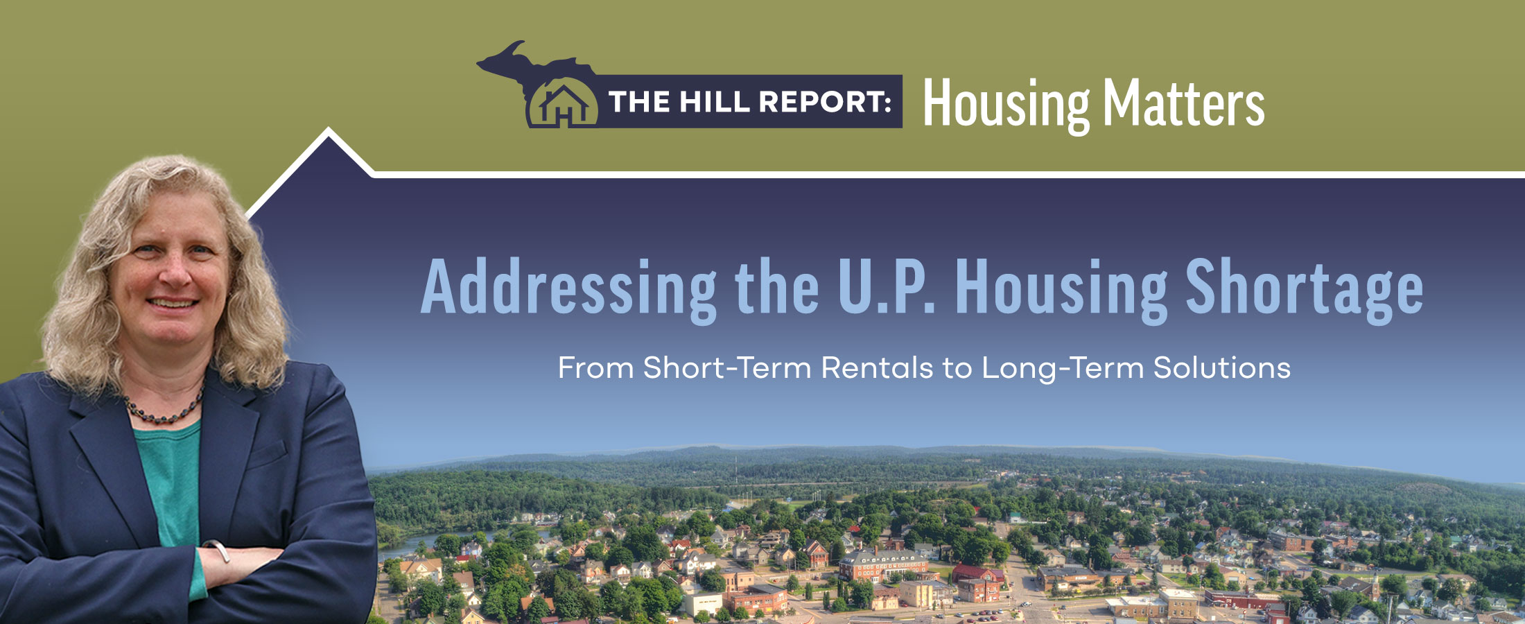 Image with description "Addressing the U.P. housing shortage from short-term rentals to long-term solutions"