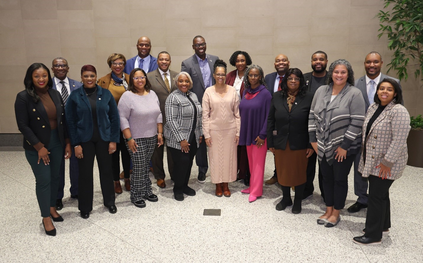 Members of the Michigan Legislative Black Caucus.