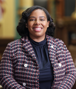 Official portrait of State Representative Kristian Grant