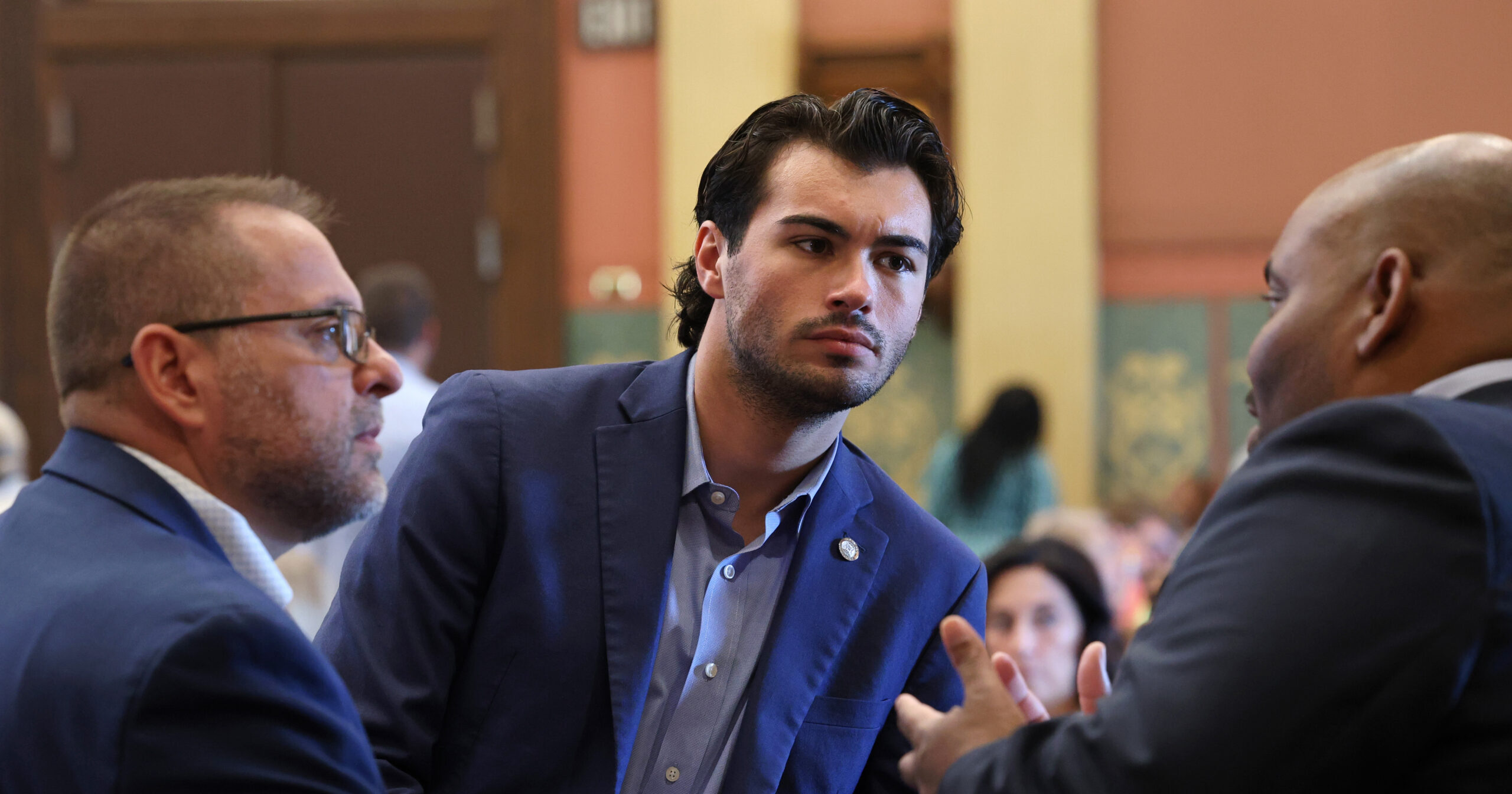 State Rep. Jasper R. Martus on the House floor