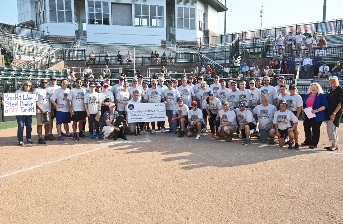 Legislators pose for a photo at the 3rd annual legislative softball charity game