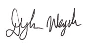 state rep. Dylan Wegela signature