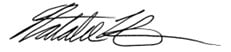 State Rep. Natalie Price signature