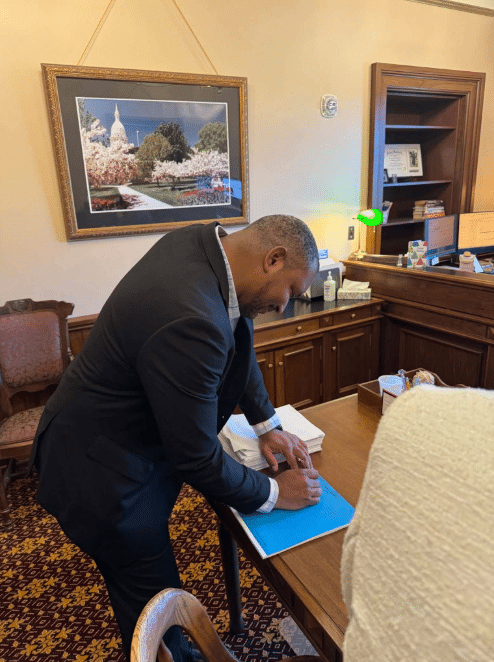 State Representative Jimmie Wilson, Jr. sponsoring bipartisan legislation for "Innovation Districts,” which, if passed into law, will provide school districts with more flexibility to expand career technical training education opportunities for their students. May 15, 2026